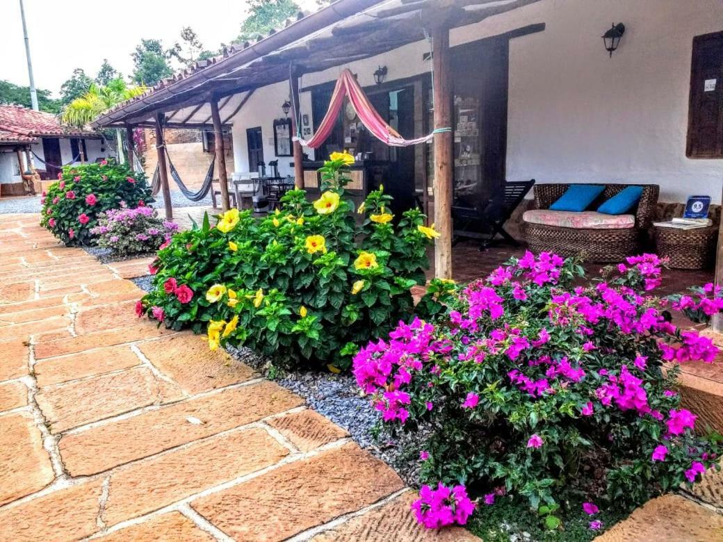 La Loma Hotel Barichara Exterior foto